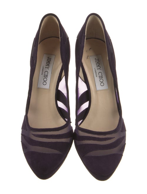 Jimmy Choo Mesh D'Orsay Pumps