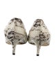 Jimmy Choo Snakeskin Animal Print Pumps