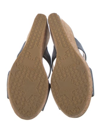 Jimmy Choo Denim Slides