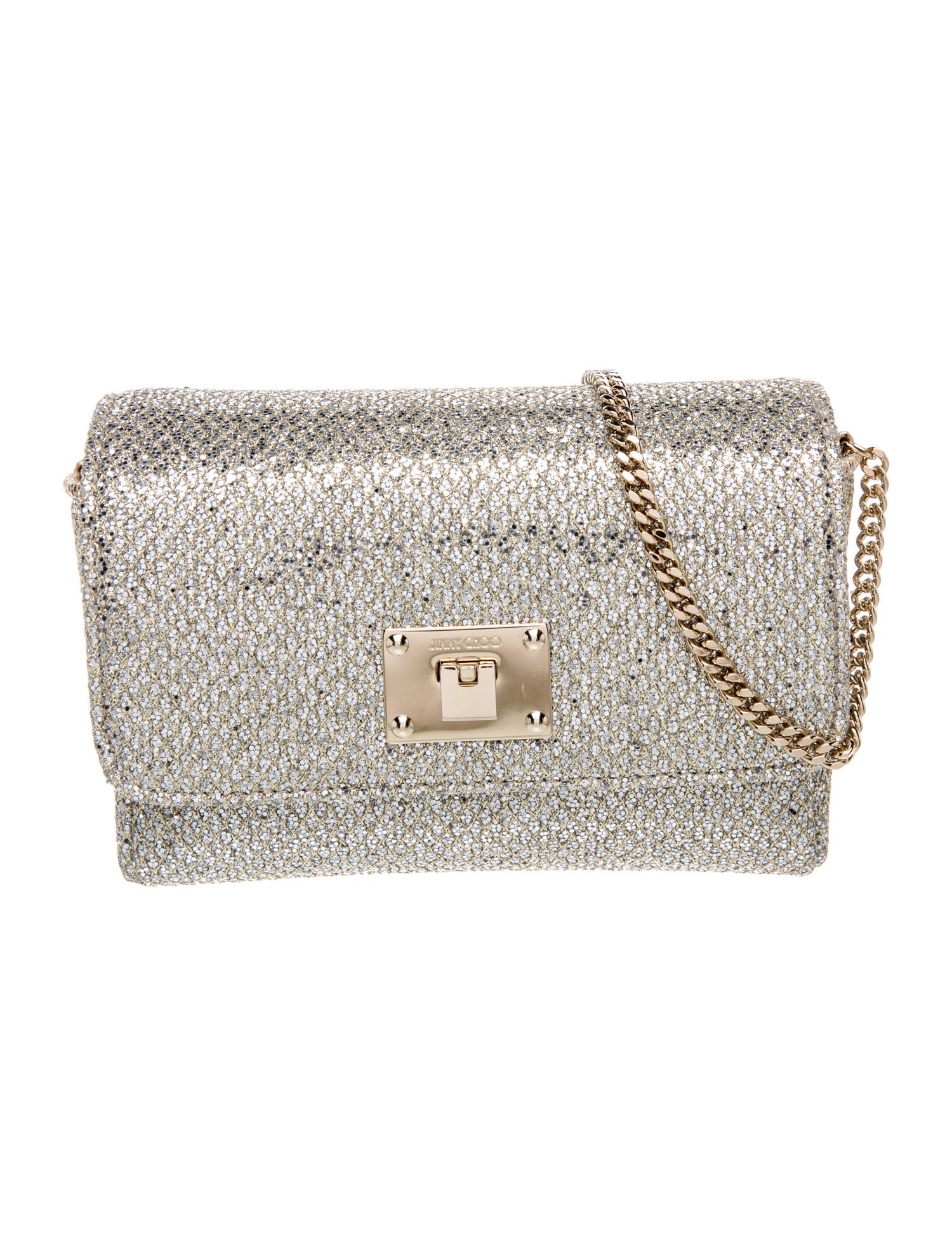 Jimmy Choo Glitter Clutch
