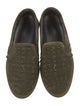 Jimmy Choo Suede Studded Accents Boat Shoes