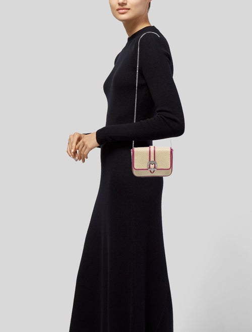 Jimmy Choo Raffia Crossbody Bag