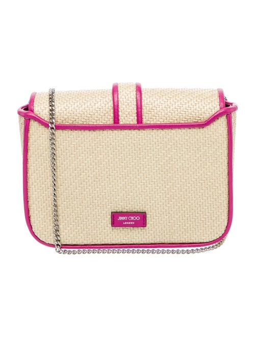 Jimmy Choo Raffia Crossbody Bag