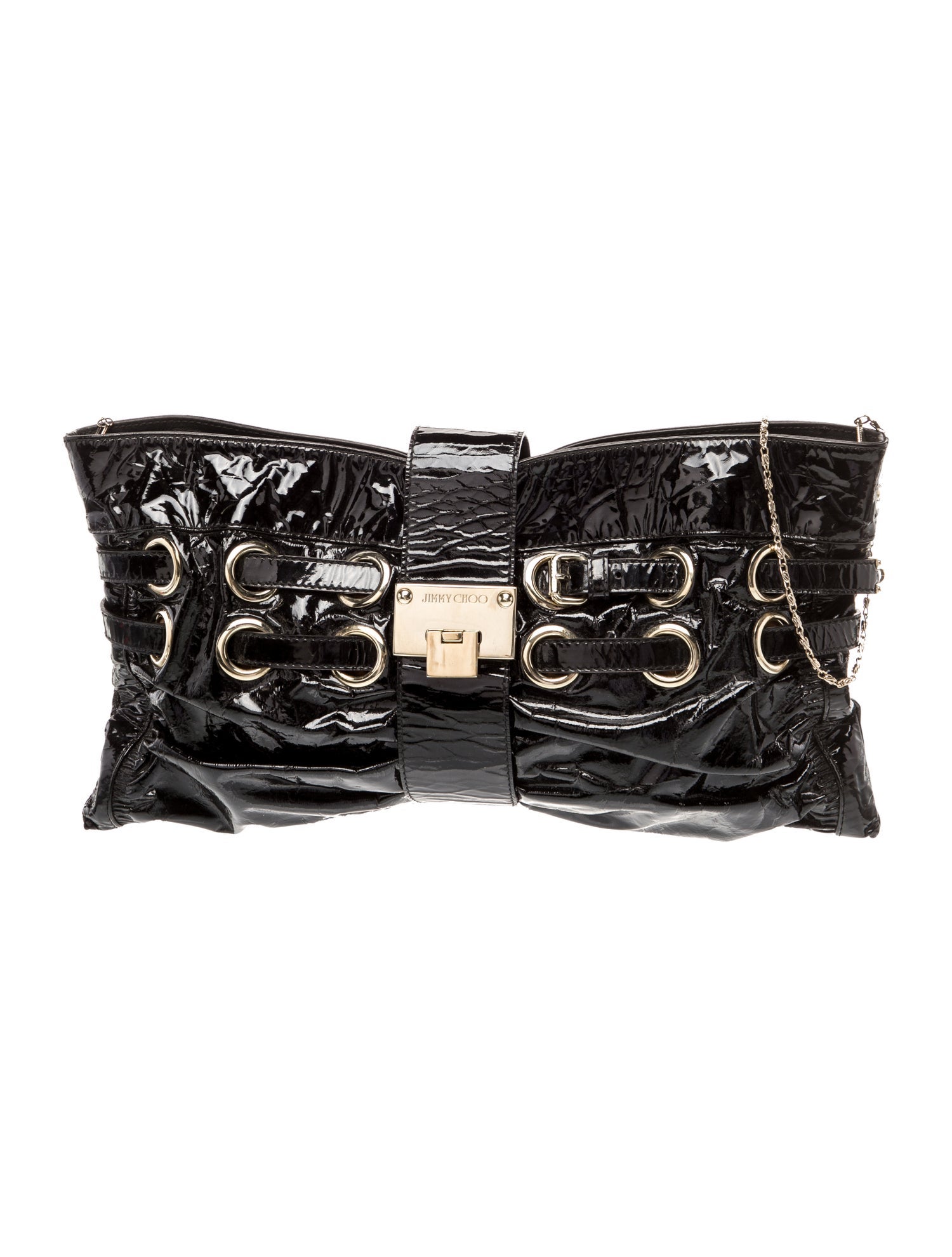 Jimmy Choo Leather Clutch