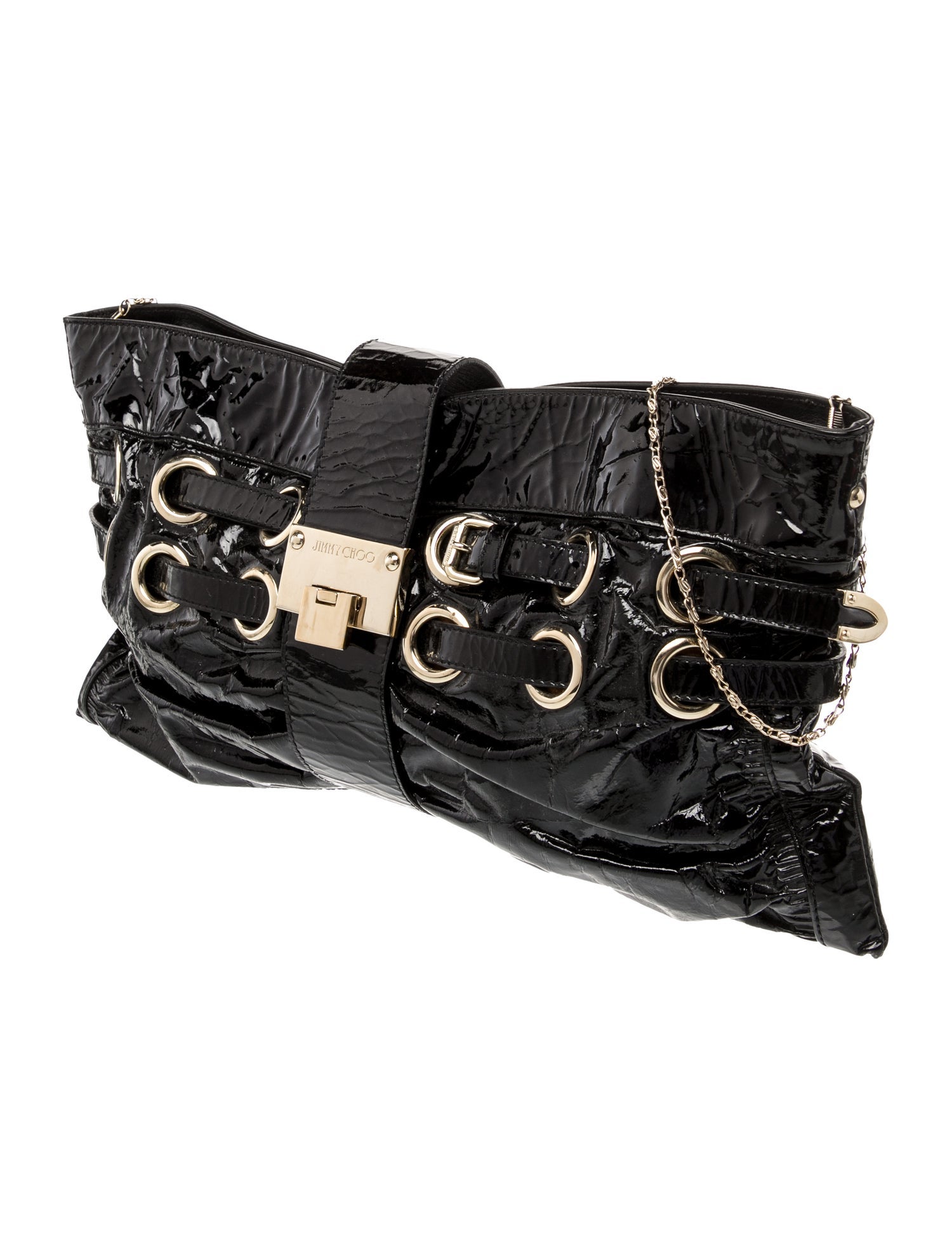 Jimmy Choo Leather Clutch