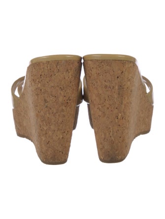 Jimmy Choo Patent Leather Slides