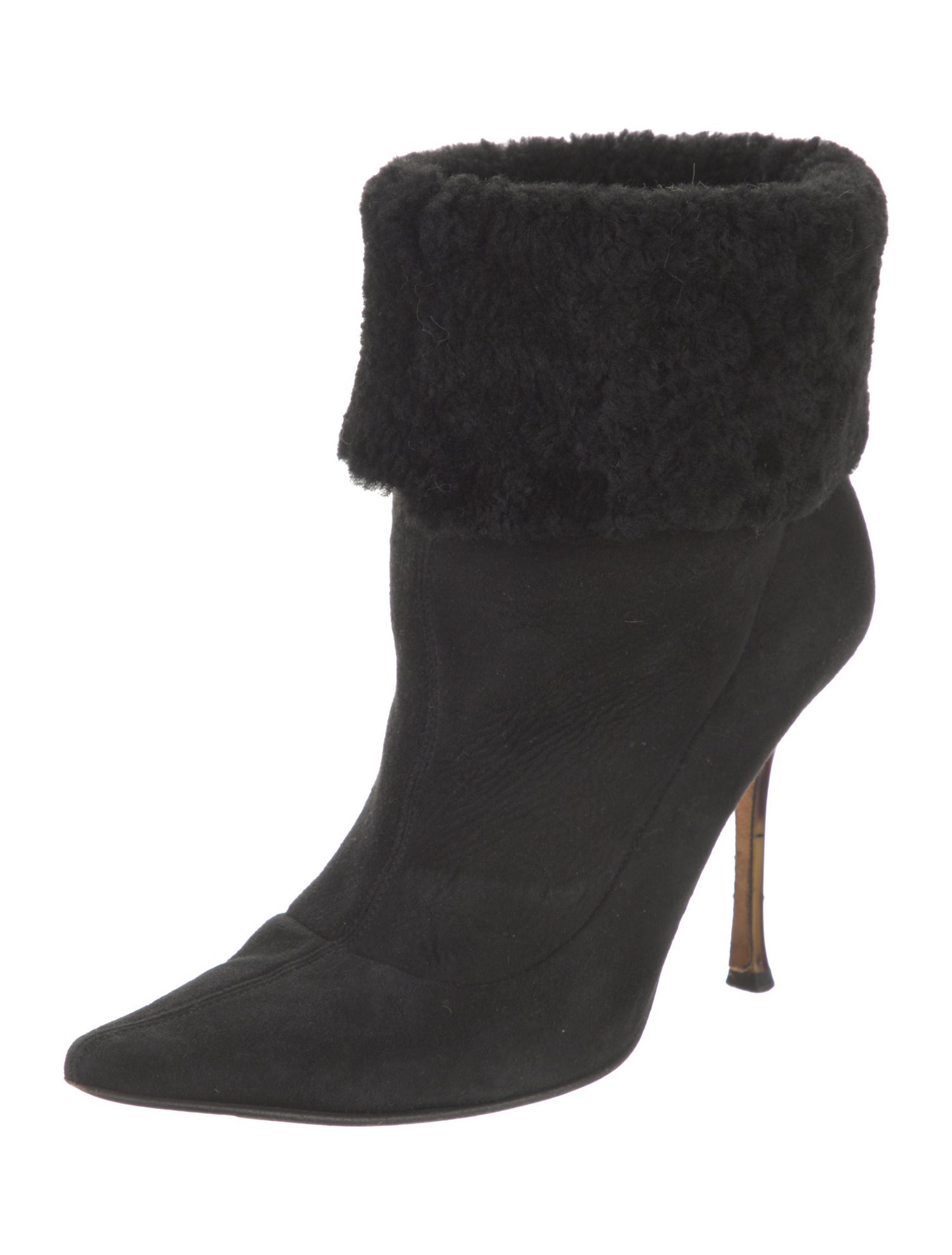 Jimmy Choo Suede Lace-Up Boots