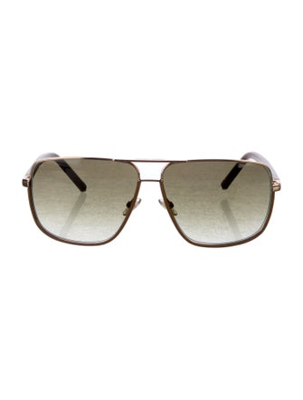Jimmy Choo Aviator Gradient Sunglasses