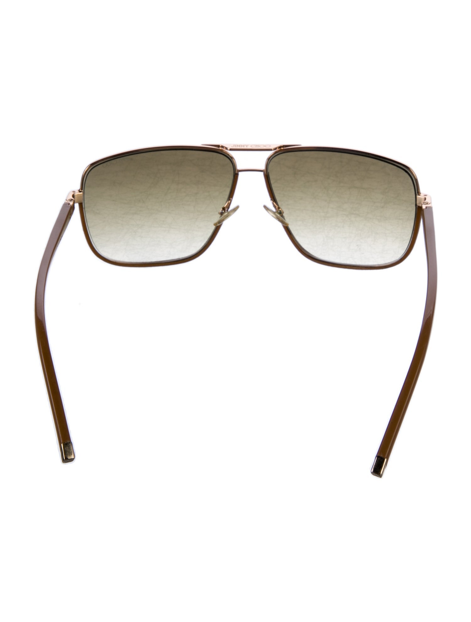 Jimmy Choo Aviator Gradient Sunglasses