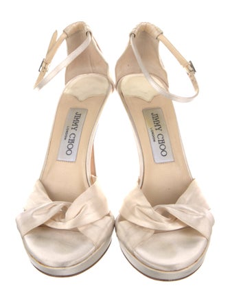 Jimmy Choo Satin Sandals
