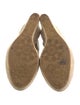 Jimmy Choo Jute Animal Print Espadrilles