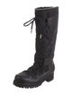 Jimmy Choo Leather Combat Boots