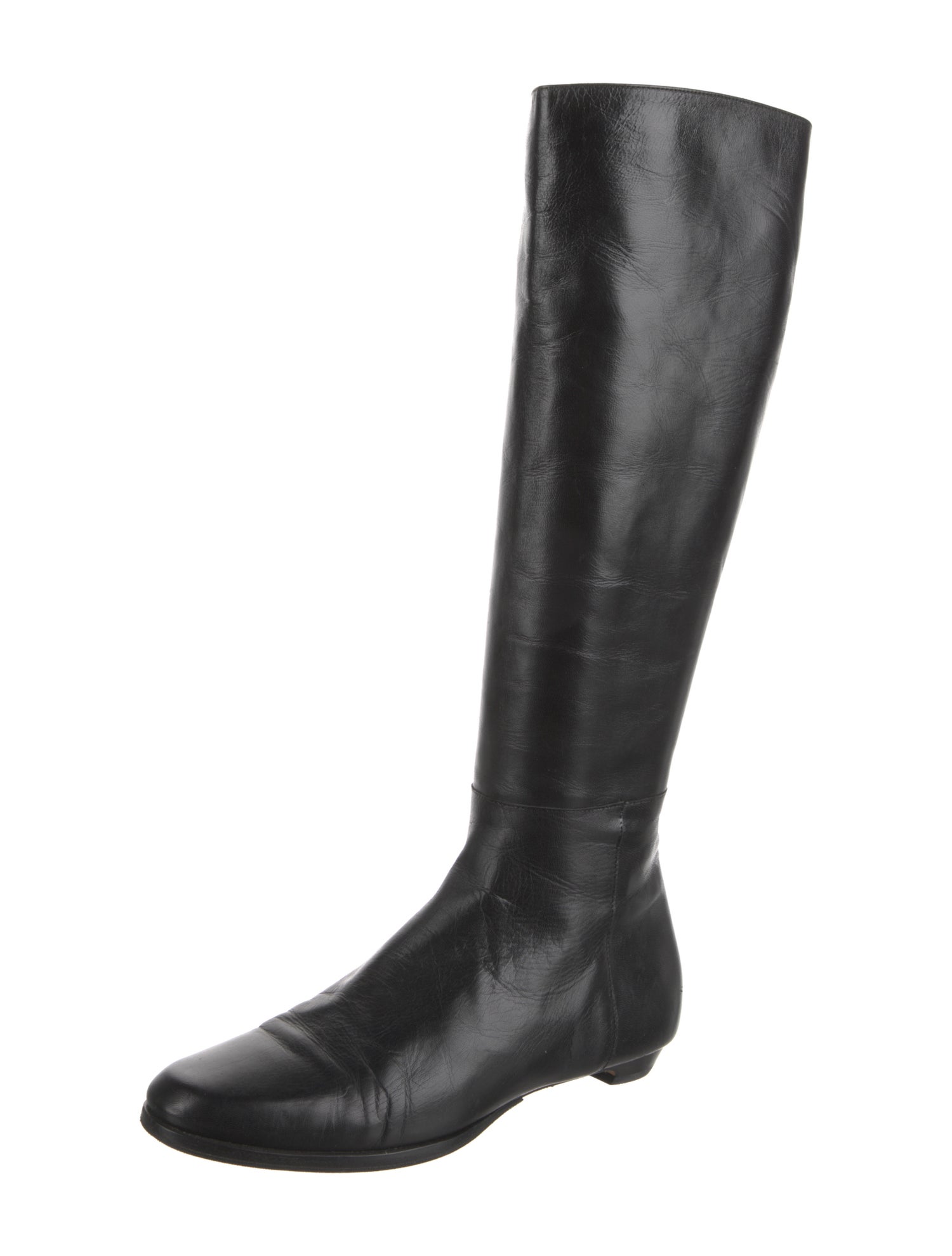 Jimmy Choo Leather Riding Boots
