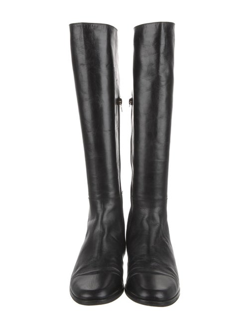 Jimmy Choo Leather Riding Boots