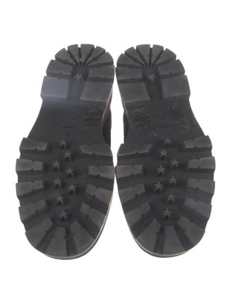 Jimmy Choo Suede Crystal Embellishments Chelsea Boots