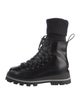 Jimmy Choo Leather Combat Boots