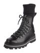 Jimmy Choo Leather Combat Boots