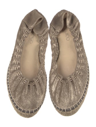 Jimmy Choo Leather Espadrilles
