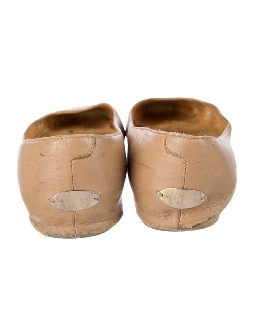 Jimmy Choo Leather Ballet Flats