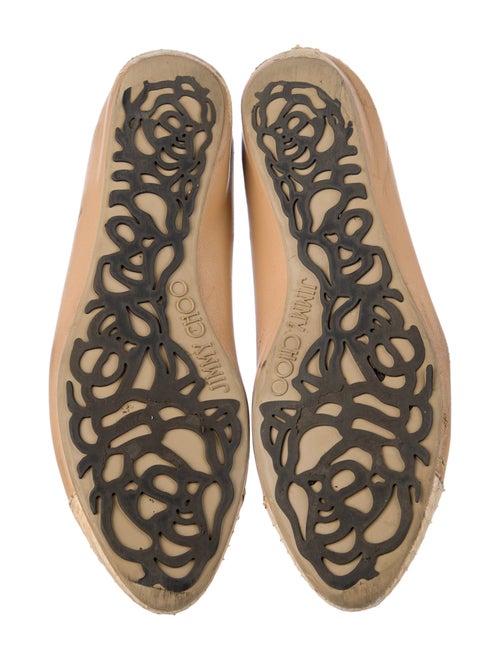 Jimmy Choo Leather Ballet Flats