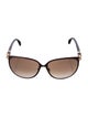 Jimmy Choo Cat-Eye Gradient Sunglasses