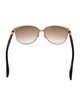 Jimmy Choo Cat-Eye Gradient Sunglasses