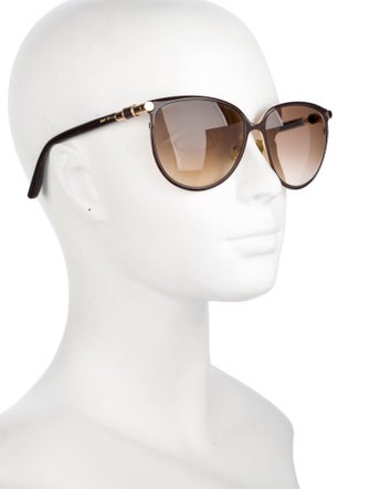Jimmy Choo Cat-Eye Gradient Sunglasses