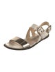 Jimmy Choo Leather Slingback Sandals