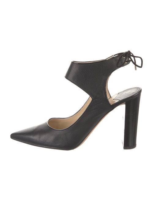 Jimmy Choo Leather Slingback Sandals