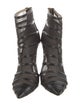 Jimmy Choo Mesh Lace Pattern Boots