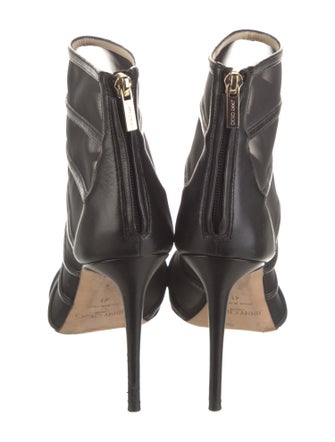 Jimmy Choo Mesh Lace Pattern Boots