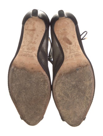 Jimmy Choo Mesh Mesh Accents Pumps