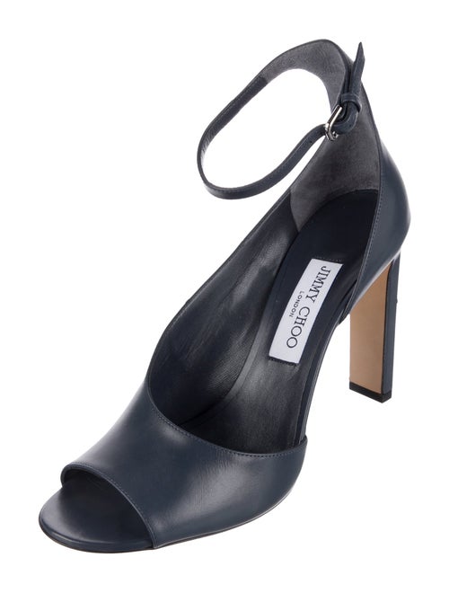 Jimmy Choo Leather Slingback Sandals