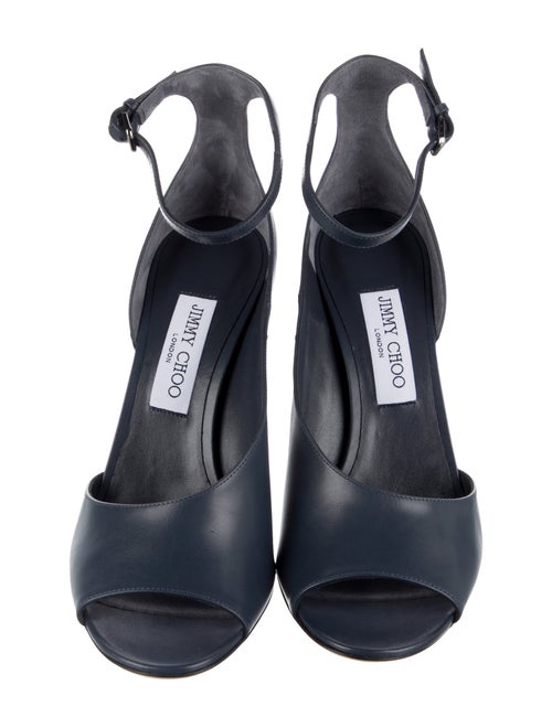 Jimmy Choo Leather Slingback Sandals