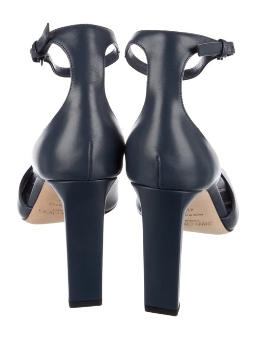 Jimmy Choo Leather Slingback Sandals