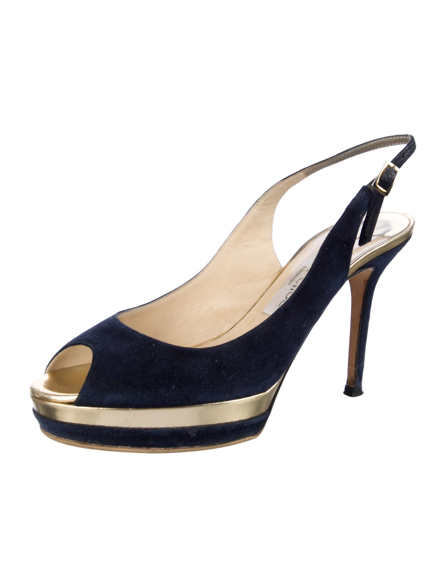 Jimmy Choo Suede Slingback Pumps