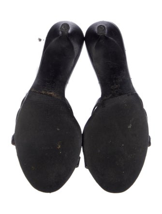 Jimmy Choo Leather Slides