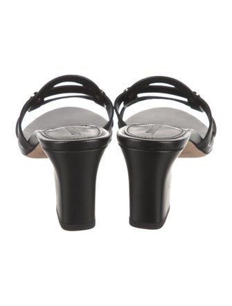 Jimmy Choo Leather Slides