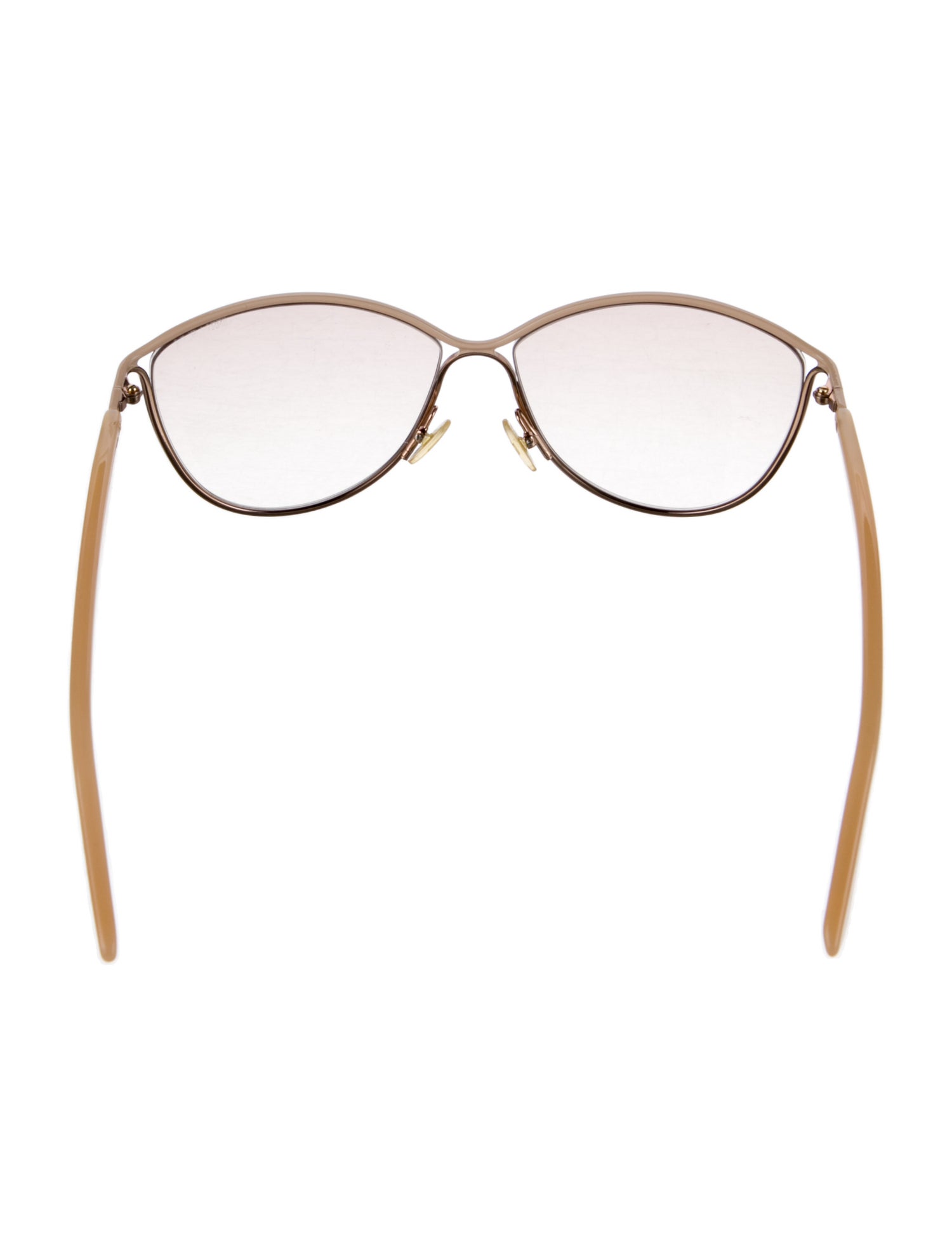 Jimmy Choo Oversize Tinted Sunglasses