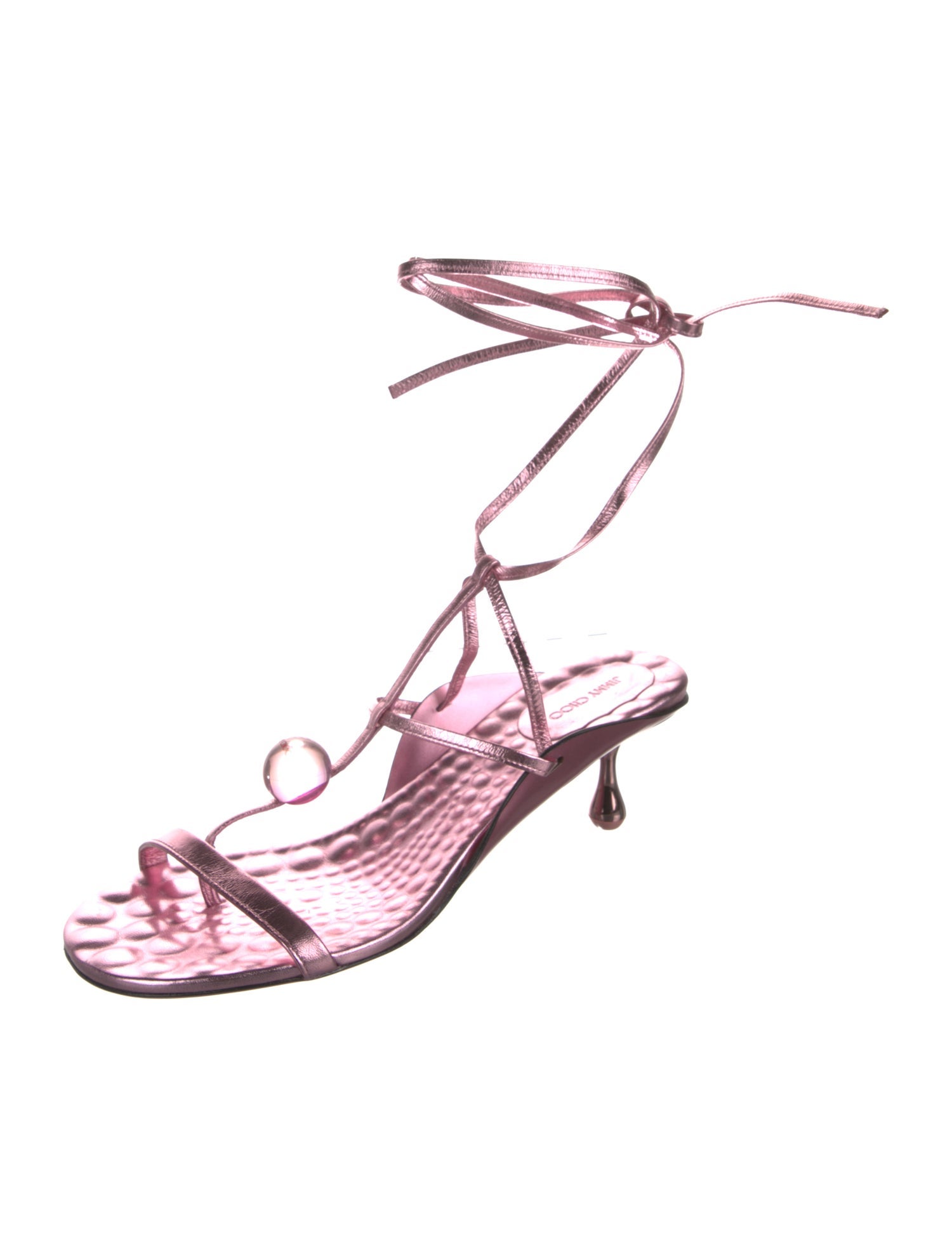 Jimmy Choo Leather Gladiator Sandals