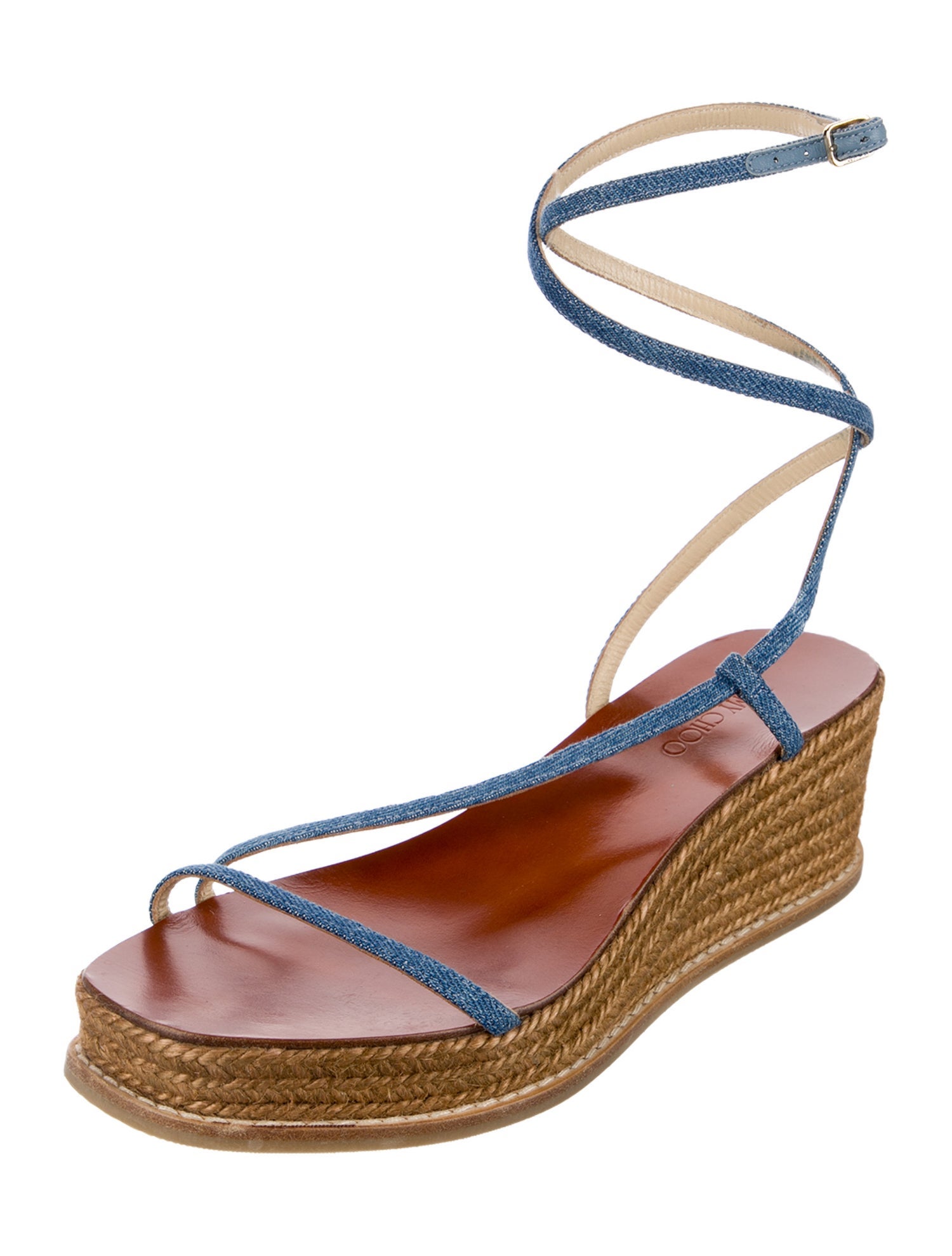 Jimmy Choo Denim Espadrilles