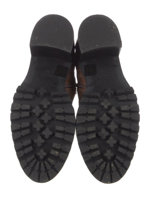 Jimmy Choo Suede Combat Boots