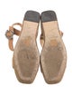 Jimmy Choo Suede Crystal Embellishments Espadrilles