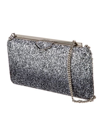 Jimmy Choo Glitter Clutch