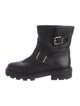 Jimmy Choo Leather Moto Boots