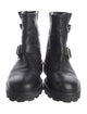 Jimmy Choo Leather Moto Boots