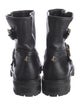 Jimmy Choo Leather Moto Boots