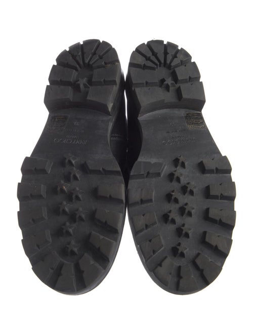 Jimmy Choo Leather Moto Boots