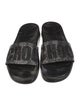 Jimmy Choo Rubber Printed Slides