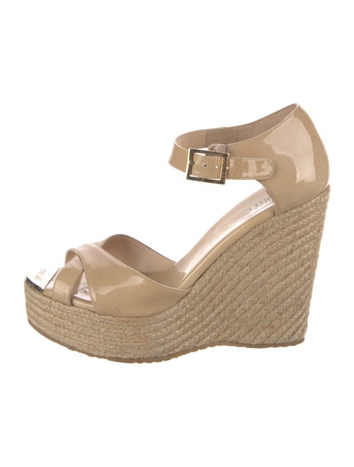 Jimmy Choo Patent Leather Espadrilles